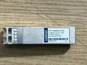 Addon SFP-10GBase-LR-AO 10GBase-LR SFP+ SMF 1310NM 10Km LC SFP+ Module -Inc VAT - Picture 1 of 4