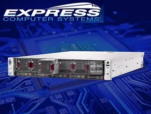 HP ProLiant DL560 Gen8 G8 4x E5-4627v2 3.3GHz 8-Core 192GB 2x 1TB 7.2K SFF - Picture 1 of 1