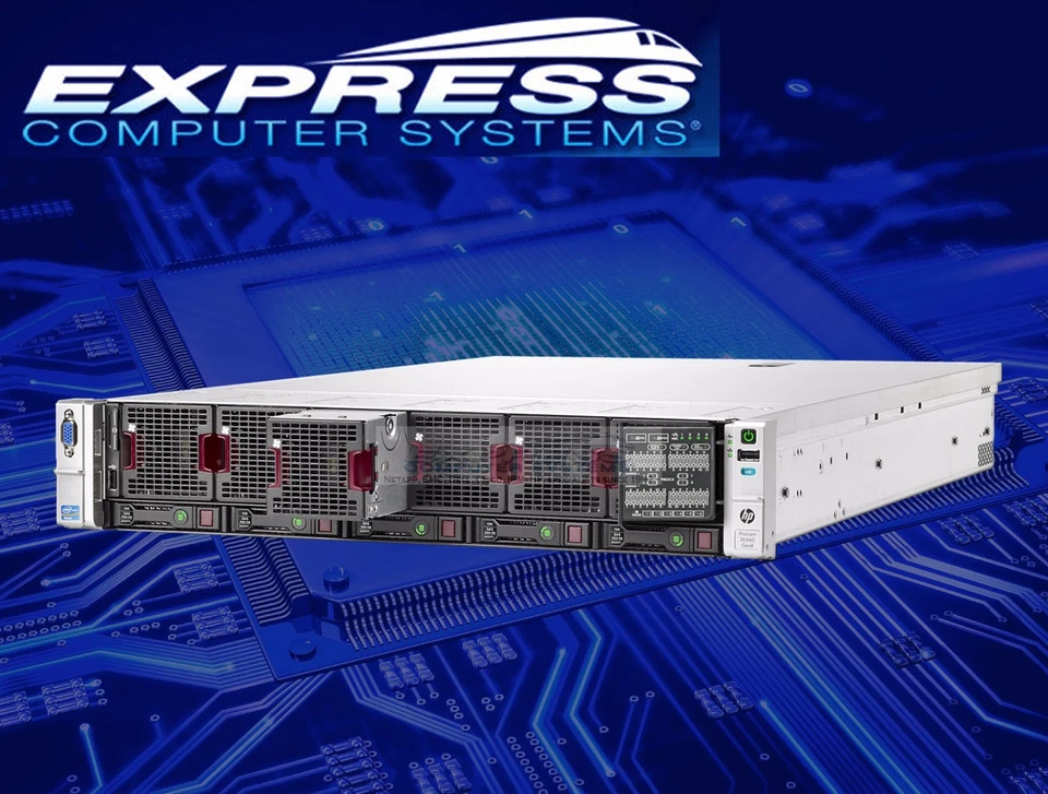 HP ProLiant DL560 Gen8 G8 4x E5-4620 2.2GHz 8-Core 192GB 2x 1TB 7.2K SFF - Image 1 of 1