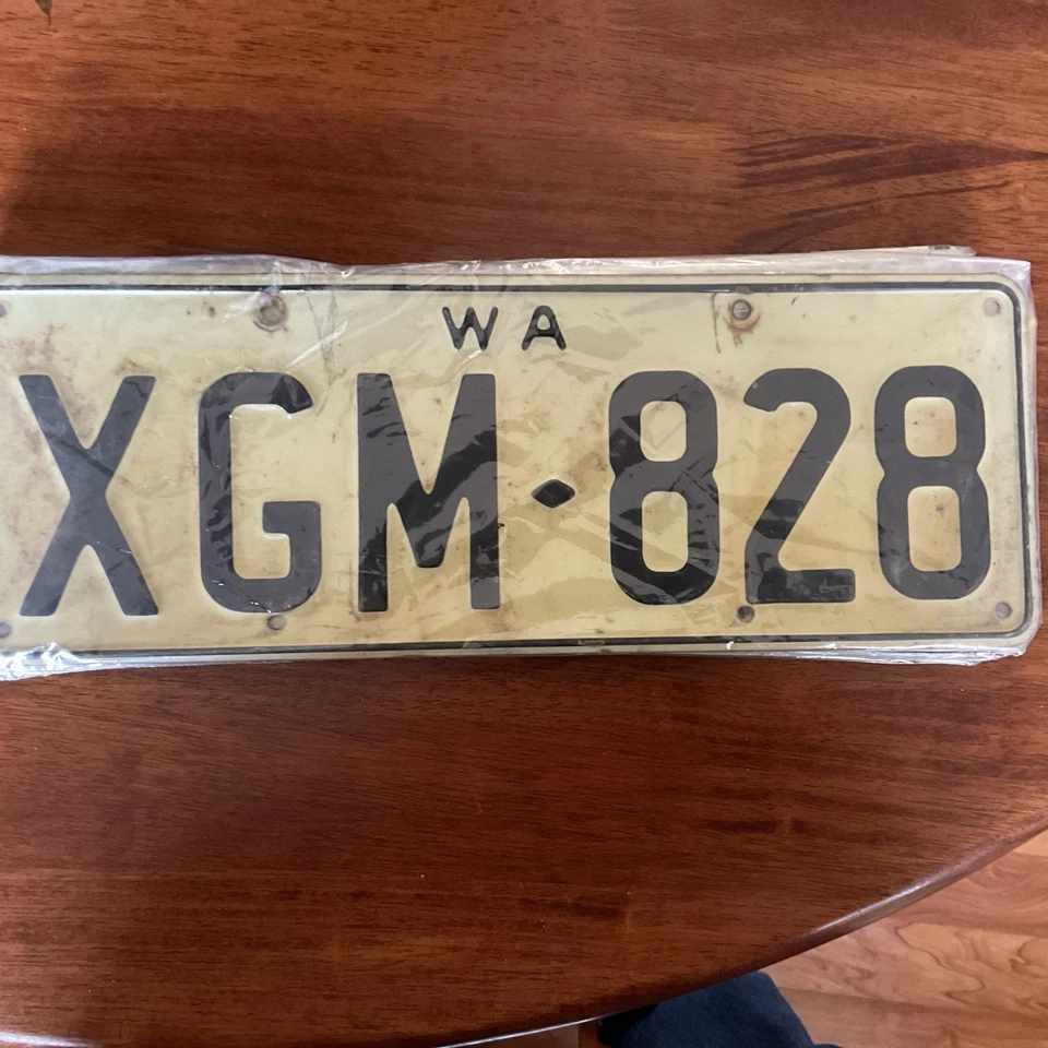 W A Number Plate  - image 1 of 1