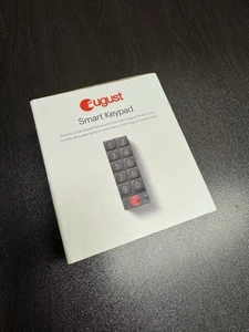 Yale August Smart Keypad Modell AUG-AK01-M01-G01 dunkelgrau - NEU OVP GEÖFFNET! - Bild 1 von 4