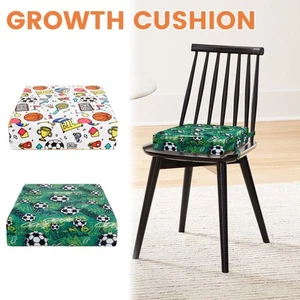 Portable Booster Cushion Toddler Booster Seat Kids Highchair Seat Pad With paaWn - Picture 1 of 22