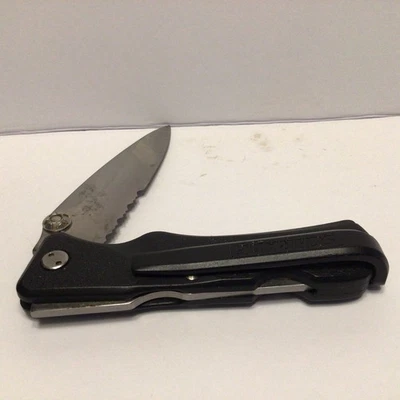 Navaja de Bolsillo Schrade SW7 Lockback De Colección Como Nueva EE. UU. Clip Giratorio COMO NUEVA Foto 1 de 4