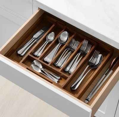 Premium Expandable In-Drawer Organizer – Adjustable Storage for Kitchen & Office - Image 1 of 2