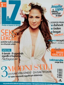 JENNIFER LOPEZ Naomi Campbell Heidi Klum Cindy Crawford Slowenien Magazin 2009 - Bild 1 von 11