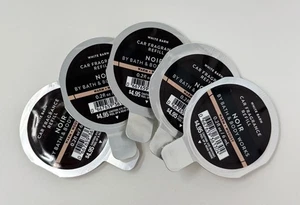 5 BATH & BODY WORKS NOIR SCENTPORTABLE CAR FRAGRANCE REFILL SCENT AIR FRESHENER - Picture 1 of 4