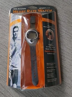 Reloj de ritmo cardíaco preciso Sportline Solo 910 ECG para mujer gris azul ¡NUEVO! Foto 1 de 3