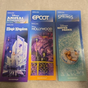 WDW Walt Disney World Guide Map (English) - Picture 1 of 1