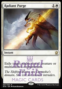 Radiant Purge 1x FOIL DTK MTG Dragons of Tarkir Rare MINT white - Picture 1 of 1
