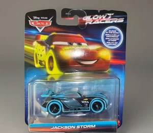 Disney Pixar Cars Glow Racers Jackson Storm Brilla en la Oscuridad - Imagen 1 de 3