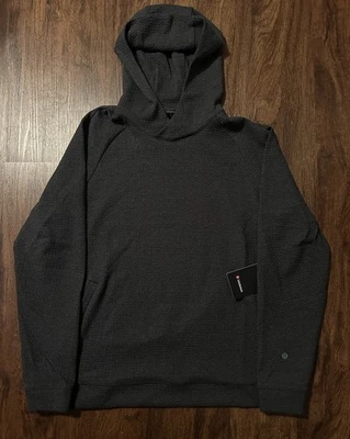 Sudadera con Capucha Lululemon Texturizada Doble Tejido Algodón LM3EOZS Gris Para Hombre Talla Grande Nueva con Etiquetas Foto 1 de 4