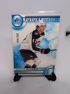 2023-24 Sp Authentic - Future Watch Hunter McKown #172 Blue Limited /399 (RC) - Picture 1 of 10