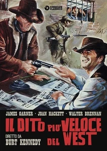 Il Dito Piu' Veloce Del West (DVD) Garner Hackett Brennan Morgan Elam Jones - Imagen 1 de 3