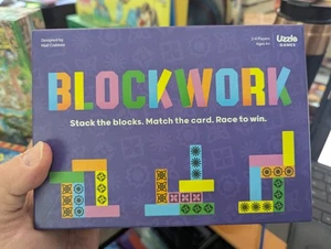 BLOCKWORK Board Game by Uzzle Games 100% COMPLETE 2024 - Picture 1 of 11