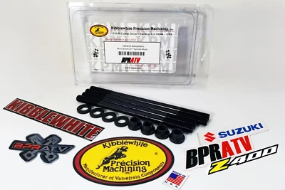 Kit de pernos de culata Suzuki LTZ 400 DRZ 400 KIBBLEWHITE actualización de alta resistencia EE. UU. Foto 1 de 4