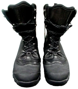 Mens LL BEAN TEK 2.5 Black Laced Boots Size 12 Waterproof Primaloft 600 Gram HTF - Picture 1 of 10