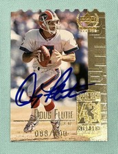 Doug Flutie 1999 Upper Deck Century Legends Die-Cut Signature Autograph /100 BAS