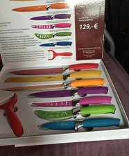 GGS Color line 8 pieces knives , Multicolor