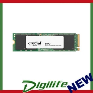Crucial E100 1TB Gen4 NVMe SSD 5000/4500 MB/s R/W 80TBW 350K/460K IOPS 1M hrs MT - Picture 1 of 1