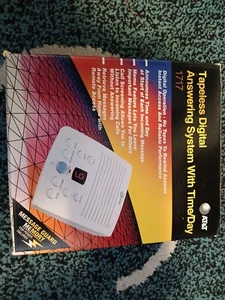 att tapleless digital answering system with time day 1717 model new - Zdjęcie 1 z 2