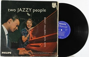 Bengt Hallberg / Rita Reys "Two Jazzy People" Philips, P 08203 L, VG+ - Picture 1 of 1