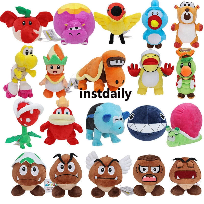 Anime Super Mario Bros Wonder Soft Plush Stuffed Doll Toys Kids Birthday Gifts - Image 1 of 1