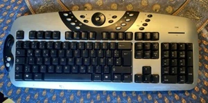 Funktastatur, Gaming TCM 219712, Keyboard Vintage - Bild 1 von 4