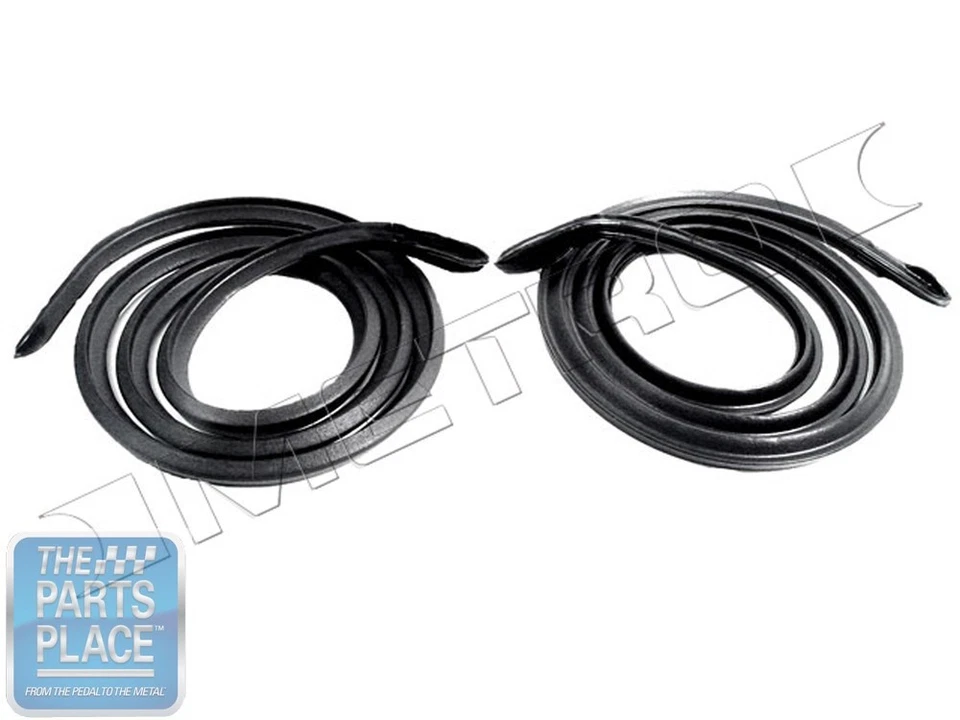 Par de sellos resistentes para puertas Ford Mustang 1965-66 - nuevo Foto 1 de 1