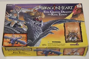 Kenner Dragonheart Evil Griffin Dragon & King Einon nuovo con scatola scatola pulita - Foto 1 di 7