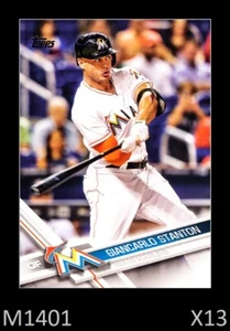 1-2017 Topps Base Mike Giancarlo Stanton Yankees Karte #25 Stck. - Bild 1 von 1