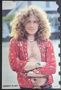 Robert Plant 1972 Original By Poster Systems London England, Vintage Rock Poster - Picture 1 of 12