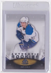 2010-11 UD SP GAME-USED AUTHENTIC ROOKIES /699 IAN COLE #114 ST. LOUIS BLUES - Picture 1 of 2