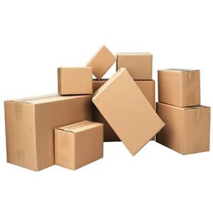 100-1000 Corrugated Mailer Mailing Packing Shipping Boxs 8x6x4 6x6x6 6x4x4 4x4x4