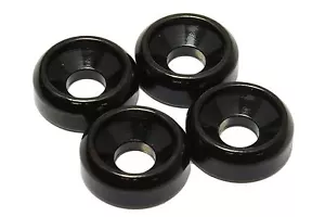 Bujes de montaje de férulas mástil de guitarra 14 mm de diámetro - negros - Imagen 1 de 3