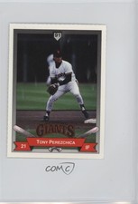 1991 PG&E San Francisco Giants Tony Perezchica #30