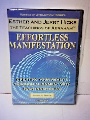 Effortless Manifestation DVD BRAND NEW SEALED - Image 1 of 2