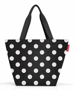 reisenthel Shopper M Shopper Tasche Dots White schwarz weiß Neu - Bild 1 von 3