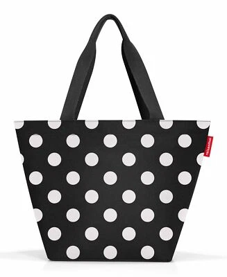 reisenthel Shopper M Shopper Tasche Dots White schwarz weiß Neu - Bild 1 von 3