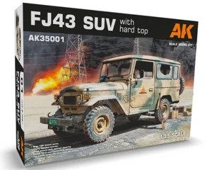 AK Interactive AK35001 FJ43 SUV with Hard Top 1:35 modellismo - Foto 1 di 12
