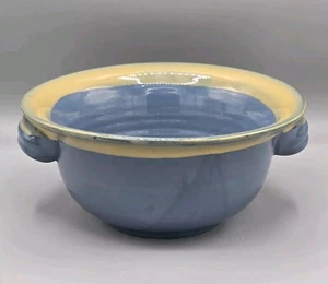 Tumbleweed Pottery Bowl Stoneware Glazed Handled Bowl Made In USA North Carolina - Picture 1 of 13
