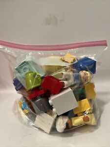 Lego Duplo Bulk Mixed Lot With Cinderella Baker Baking Pieces, 1lb Girly Bundle