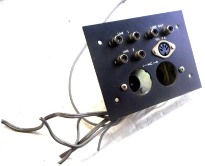 SANSUI SD-7000 REEL TO REEL - LINE IN/OUT/ MIC L/R/REC/P.B. JACKS  -PARTING OUT - Image 1 of 4