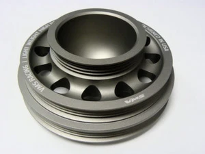 VMS Racing Light Weight Aluminum Crankshaft Pulley OEM Size 92-95 Civic SOHC D16 - Picture 1 of 6