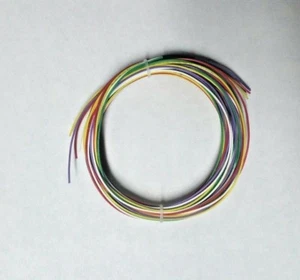  24 AWG Mil-Spec Draht (PTFE) Litze, versilbert, Sortiment 50 Fuß - Bild 1 von 1