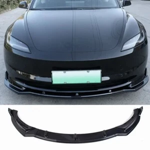 Tesla Model 3 2024-2026 Front Bumper Lip Diffuser Body Spoiler Accessories - Picture 1 of 14