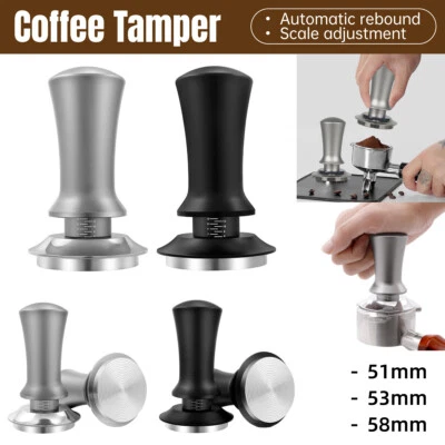 51-58MM Coffee Tamper with Calibrated Spring Loaded Detachable Espresso Tamper - image 1 of 4