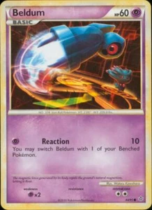 2x (HSUN-044) Beldum (C) Pokemon HGSS Unleashed Card # 44 - Picture 1 of 1