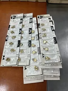 1 PACKAGE TRADESHIP BRASS HYPOID BEVEL GEAR SET 16/32 TEETH 2:1 RATIO SLOT CAR - Picture 1 of 6