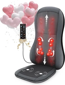 Comfier Massagesitzauflage, 2D/3D Shiatsu Massage mit Wärme & Vibration, Geschen - Bild 1 von 5