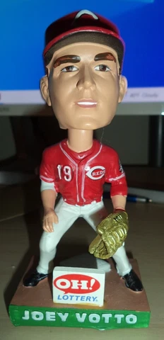 JOEY VOTTO Cincinnati Reds 2012 SGA Gold Glove BOBBLEHEAD NIB Cover